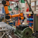 Automated 6 Axis Assembly Line Cobot Aubo Is7 Vision-Guided Robot for Automotive Engine Parts Assembly - Image 2