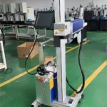 Conveyor Belt 10W 30W Online Flying CO2 Galvo Laser Marking Batch Coding Machine Laser Printer for Pet Bottles in Water Filling