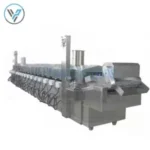 Electric Heating Snacks/Samosa/Dumpling Shrimp Chip/French Fry/Peanut Continuous Frying Machine for Sale