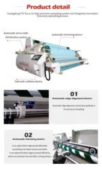 Cutting Edge Technology Fabric Spreader Automatic Fabric Spreading Machine - Image 5