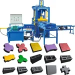 Semi Automatic Hydraulic Vibration Concrete Cement Hollow Block Solid Brick Making Machine with ISO