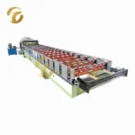 Single Layer Aluminium Panel Roof Tile Roll Forming Step Tiles Machine - Image 3