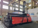 W12 Hydraulic 4 Roller Machine for Roller Plate 12mm