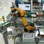 Automated 6 Axis Assembly Line Cobot Aubo Is7 Vision-Guided Robot for Automotive Engine Parts Assembly
