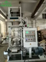 Automatic Single Screw Mini PE Nylon Blown Extruder Making Extruding Small Plastic Garbage Bag Film Blowing Extrusion Machine T -Shirt Bag Film Extrude Machine - Image 7
