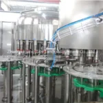 Automatic Pet Bottle Water Soft Drink Liquid Hot Juice Oil Beverage Bottling 3in1 Filling Capping Sealing Labeling Filler Packing Packaging Machine