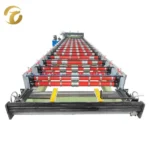 Single Layer Aluminium Panel Roof Tile Roll Forming Step Tiles Machine - Image 6