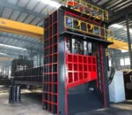 Heavy Scrap Metal Steel Hydraulic Gantry Guillotine Shear Cutting Shearing Recycling Machine for Steel Mill Plant Scrap Yard