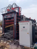 Heavy Scrap Metal Steel Hydraulic Gantry Guillotine Shear Cutting Shearing Recycling Machine for Steel Mill Plant Scrap Yard - Image 5