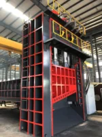 Heavy Scrap Metal Steel Hydraulic Gantry Guillotine Shear Cutting Shearing Recycling Machine for Steel Mill Plant Scrap Yard - Image 8