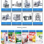 Zipper Stand up Pouch Doypack Machine