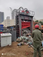 Heavy Scrap Metal Steel Hydraulic Gantry Guillotine Shear Cutting Shearing Recycling Machine for Steel Mill Plant Scrap Yard - Image 9