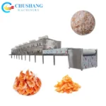 Industrial Tunnel Microwave Seafood Shrimp Scallop Dryer Drying Roasting Baking Machine - Image 8