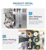 Vertical Packaging Machine with Multihead Weigher for Whole Grains Including Rice, Brown Rice, Quinoa, Millet, Barley, and Sorghum